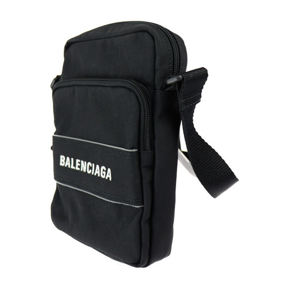 Balenciaga Bag Nylon Messenger Black Sports - Picture 1 of 9